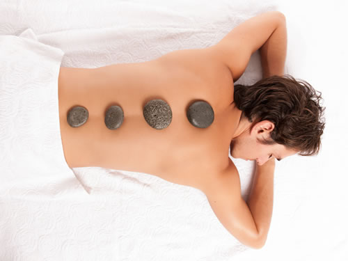 hot stone body massage